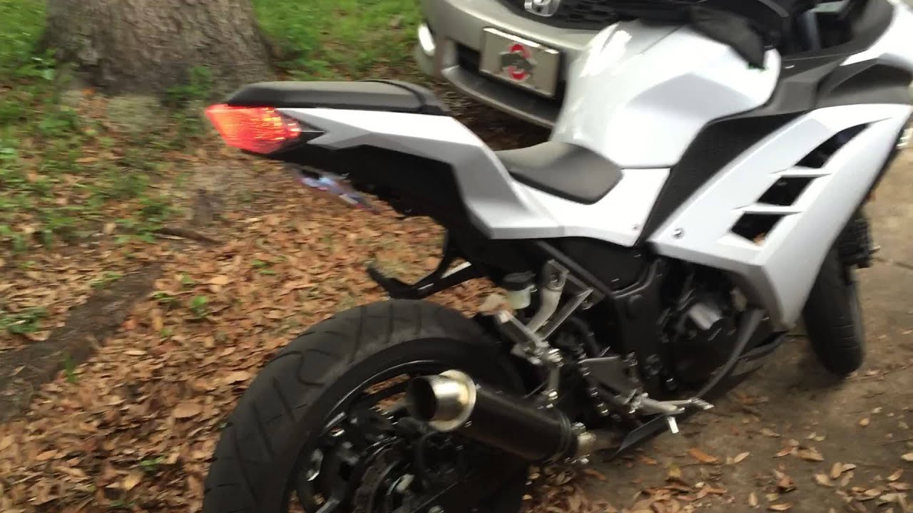 ninja 300 budget mods under 300 youtube