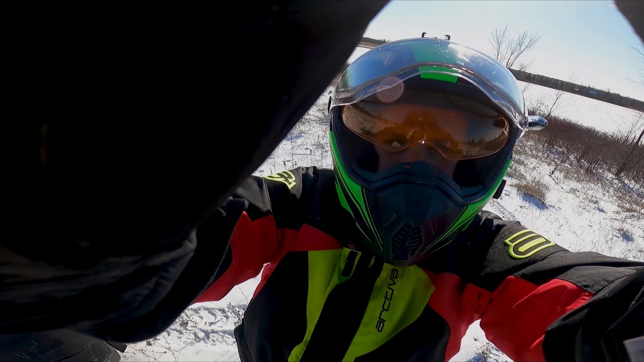 Winter ATV riding at Quad Niagara