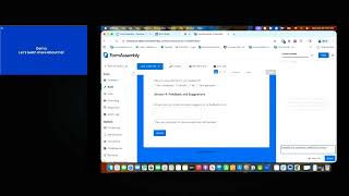 Demo Converting Web Forms and Digitizing Paper Processes