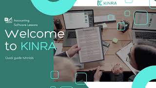 Kinra Cloud Accounting Software Tutorial | Getting started