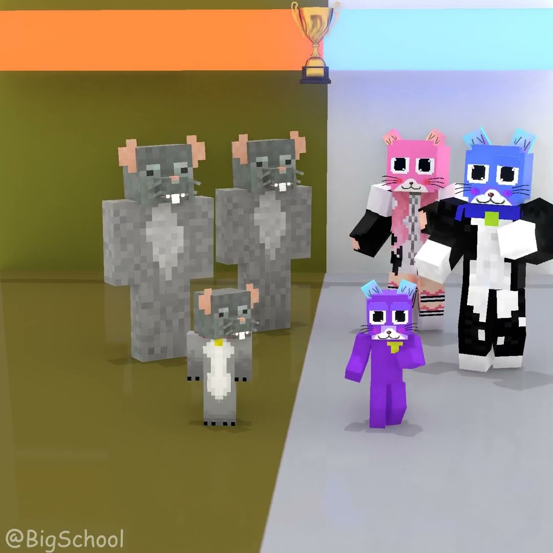 Which team will win? Team Rat Dance or Team Lollipop Cat? ?