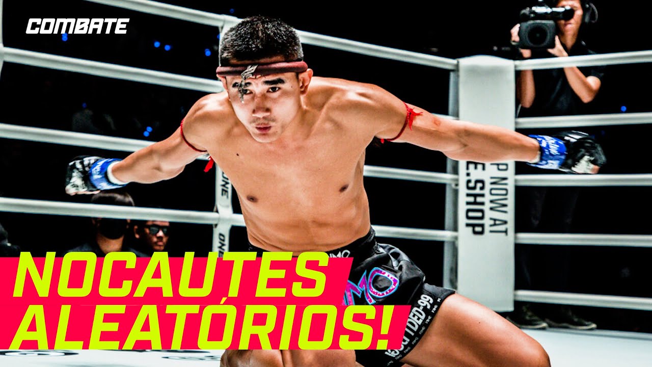 NOCAUTES INESPERADOS NO ONE FRIDAY FIGHTS 5 | MELHORES MOMENTOS | Combate.globo