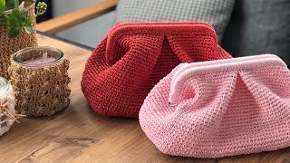 Burslu Çanta Nasıl Astarlanır #crochetvideo #kağıtipçantamodeli #kağıtipçanta
