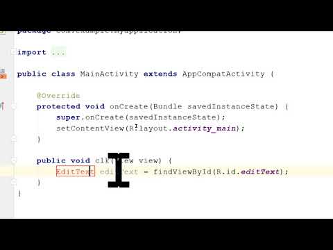 [Android] รับข้อความจากผู้ใช้ด้วย EditText