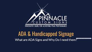 What Are ADA Signs & Why Does Your Business Need Them?