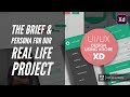 The brief &amp; persona for our real life project - UI/UX &amp; Web Design using Adobe XD [4/42]