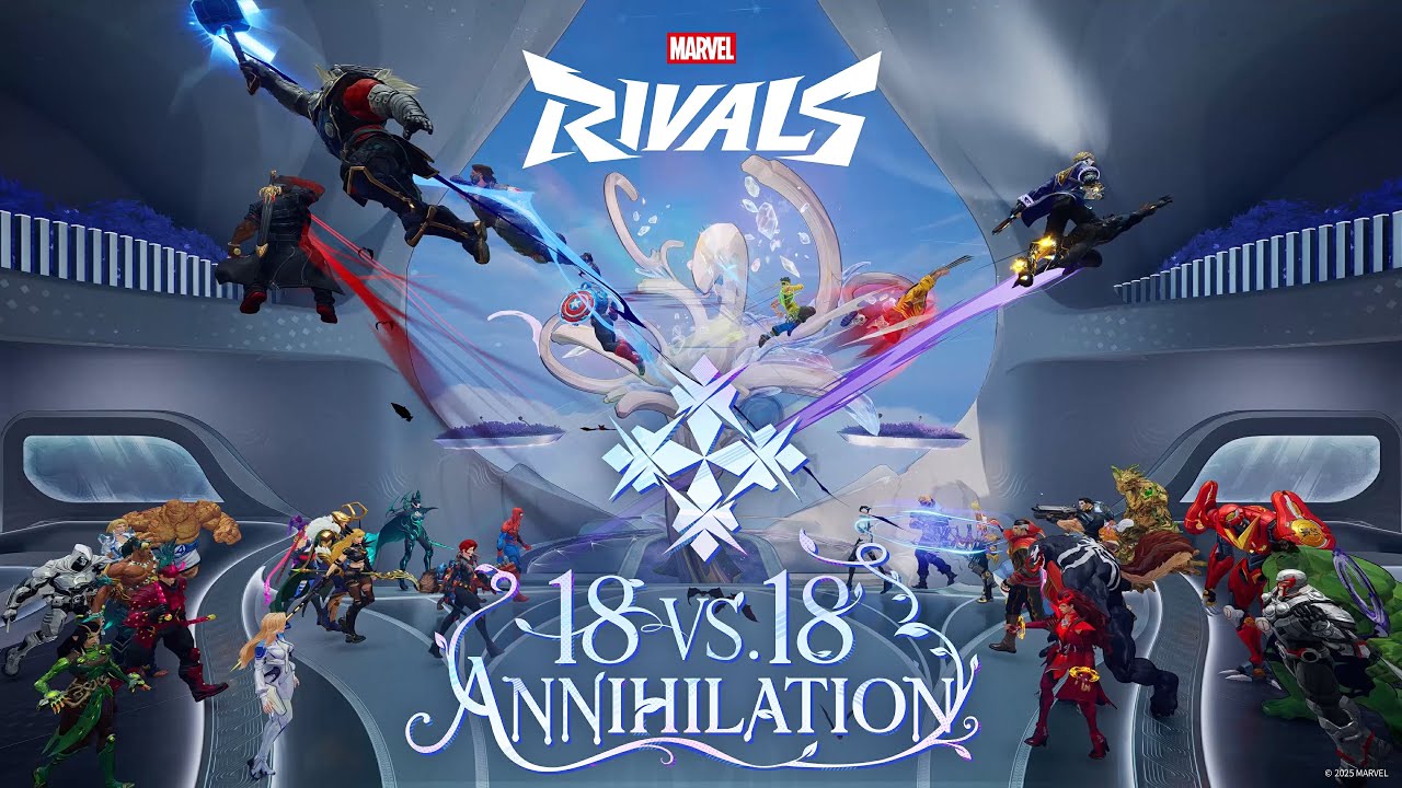 18 vs 18 Annihilation | New Game Mode | Marvel Rivals