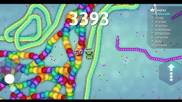 snake io green machine vs rainboa snakeio skins snake gameplay