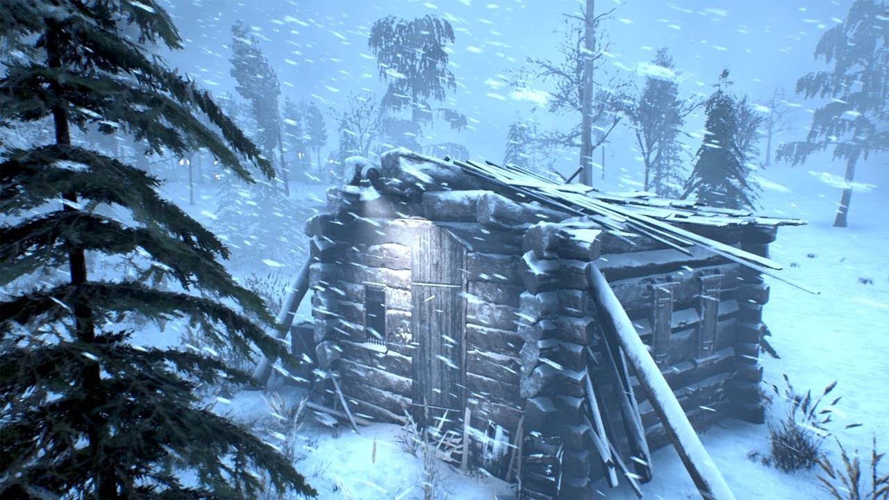 BRUTAL ALASKAN WINTER with EXTREME COLD and blizzard for sleeping ...