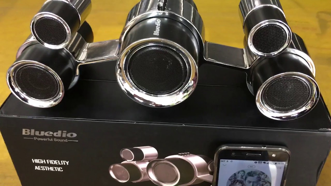 Bluedio VS 3D Bluetooth speaker test