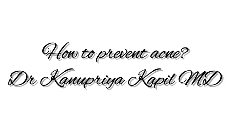 How to prevent acne ? #acnetreatment #dermatologist