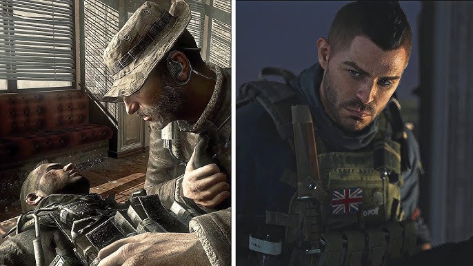 Ghost reacts to Missile Launch comparison MW2 (2009 vs 2022) 