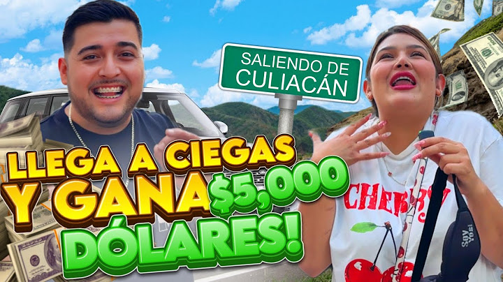 GANA $5,000 DÓLARES SI LOGRAS LLEGAR A CIEGAS A LA UBICACIÓN