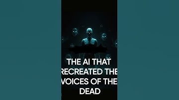 The AI That Recreated The Voices of the Dead! #scary #ai #youtubeshorts #shorts #shortvideo #short