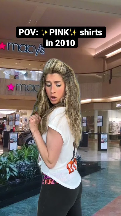 Victoria’s Secret shirts were unhinged 😂 #2000 #millenials #nostalgia
