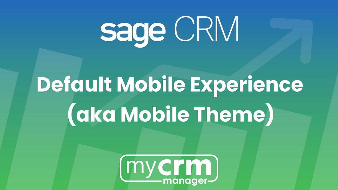 mobile access on sage crm