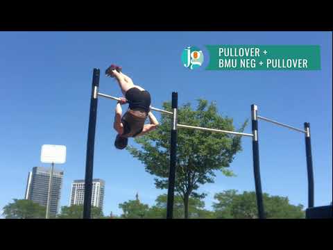 PULLOVER + MUSCLE-UP NEGATIVE + PULLOVER