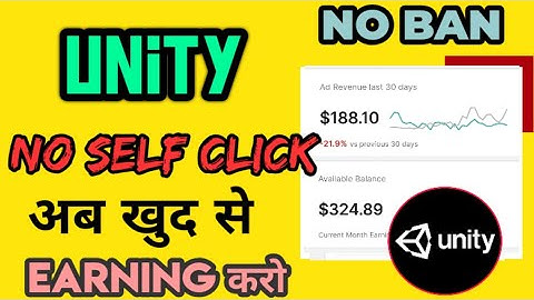 Earn $50 with unity ads | Unity Ads Earning | unity earning trick | Best App To Publish On Playstore