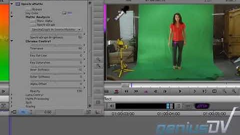 Green Screen effect in Avid Media Composer