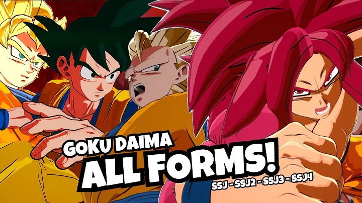 Goku Daima's All NEW TRANSFORMATIONS in Dragon Ball Sparking ZERO Mods!