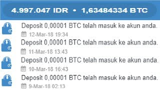 Cara mendapatkan Bitcoin Gratis 2018 (PART 6)