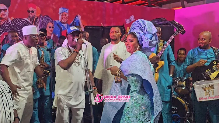 WATCH HOW K1 DE ULTIMATE THRILL ENIOLA AJAO ON THE STAGE AT HER MOVIE "OWAMBE THIEVES" PREMIERE.