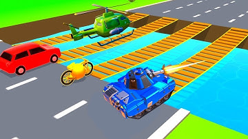 SHAPE SHIFTING game MAX SCORE 🚙🚘🚁 Gameplay All Levels Walkthrough iOS, Android New Game Pro 3D