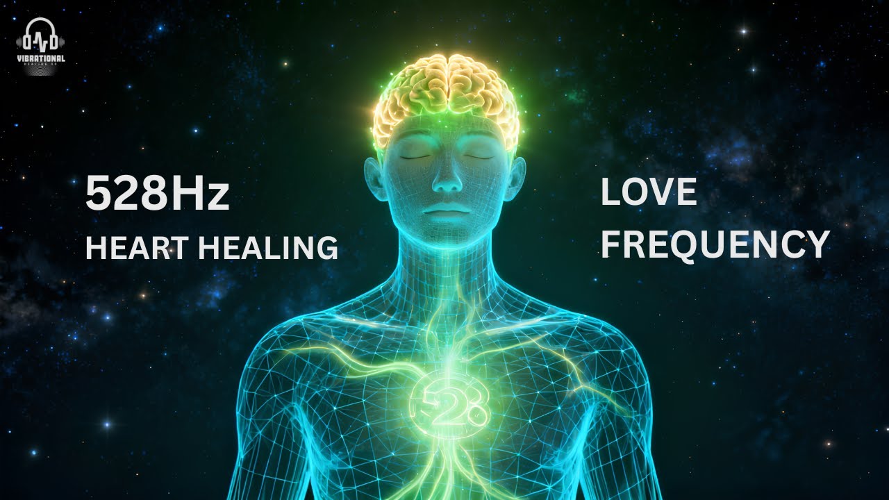 528Hz Heart Healing & Love Energy 💖 Deep Sleep Healing Music