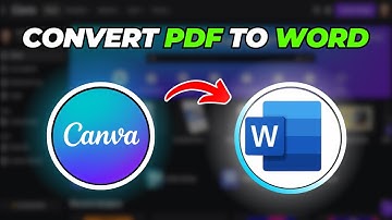 How To Change Canva PDF To Word Document (Quick & Easy)