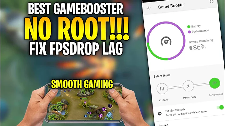Tutorial How To Smooth Gameplay In Heavy Games Using Gamebooster Fix Fpsdrop Lag