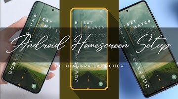 Niagara Pro Homescreen Setup | Beautiful Android Homescreen