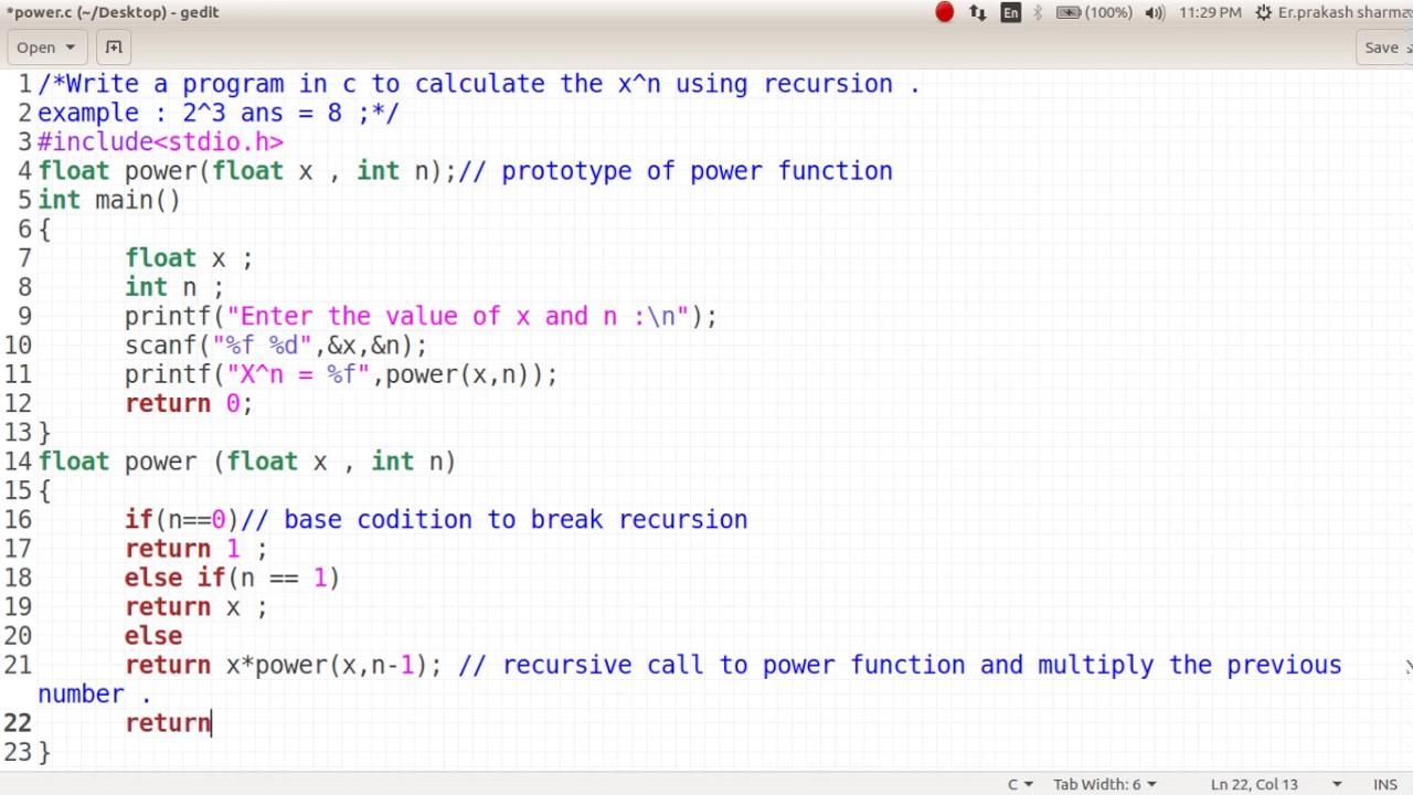 Recursion limit