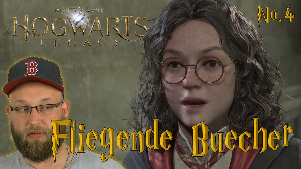 Hogwarts Legacy 4 Cressidas fliegende Bücher PS5 Lets Play deutsch YouTube