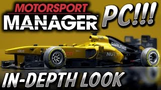 Motorsport Manager ON PC!!! IN-DEPTH LOOK! (New F1 Manager Game on PC!!!) screenshot 2