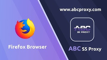 Connect through real proxy, ABCproxy and Firefox Browser to configure socks5 proxy #socks5 #proxy