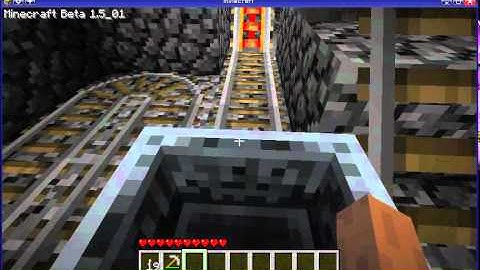 Unpowered powered rail bug in Minecraft