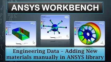 ANSYS Tutorials - Adding New Materials in Library - 14