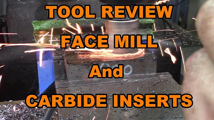 Face Mill, APMT1604 inserts, electronic microscope, Blue Nano SUPER inserts...