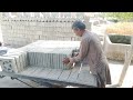 Heavy Concrete Jali Making & Loading Process | Strong Cement Jali Factory Work 🔥