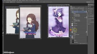 Как сделать аватарку в фотошопе CS6 | Видео-урок(http://vk.com/fap_way_anime - группа c ресурсами., 2016-02-07T12:34:31.000Z)