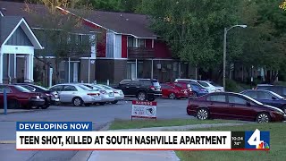 Teen shot, killed south Nashville apartment