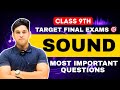 CH- SOUND | MOST IMPORTANT QUESTIONS 🔥 | CLASS :- 9TH | BY VIVEK SIR