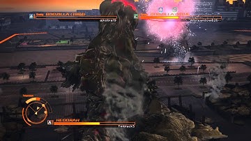 GODZILLA PS4 versus mode : Hedorah vs. Godzilla 1964 vs. Godzilla 2014