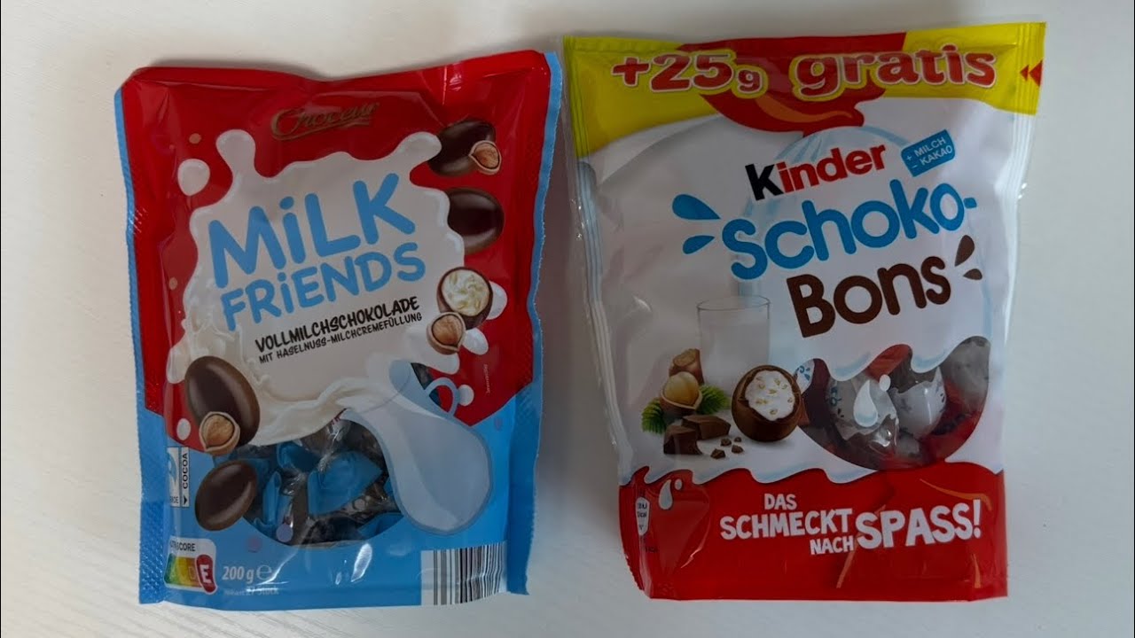 Ich Teste die von Kinder Originalen VS die Choceur Fake Schoko Bons 😉