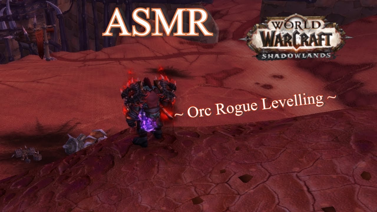 ASMR World of Warcraft 🗡️Rogue Levelling & Whispering, Mechanical Keyboard + Clicking sounds 💤