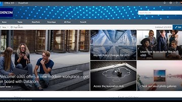 SharePoint Online Modern Sites Navigation