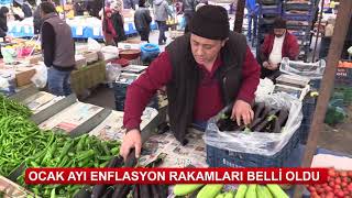 Ocak Ayı Enflasyon Rakamları Belli Oldu