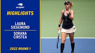Laura Siegemund vs. Sorana Cirstea Highlights | 2022 US Open Round 1
