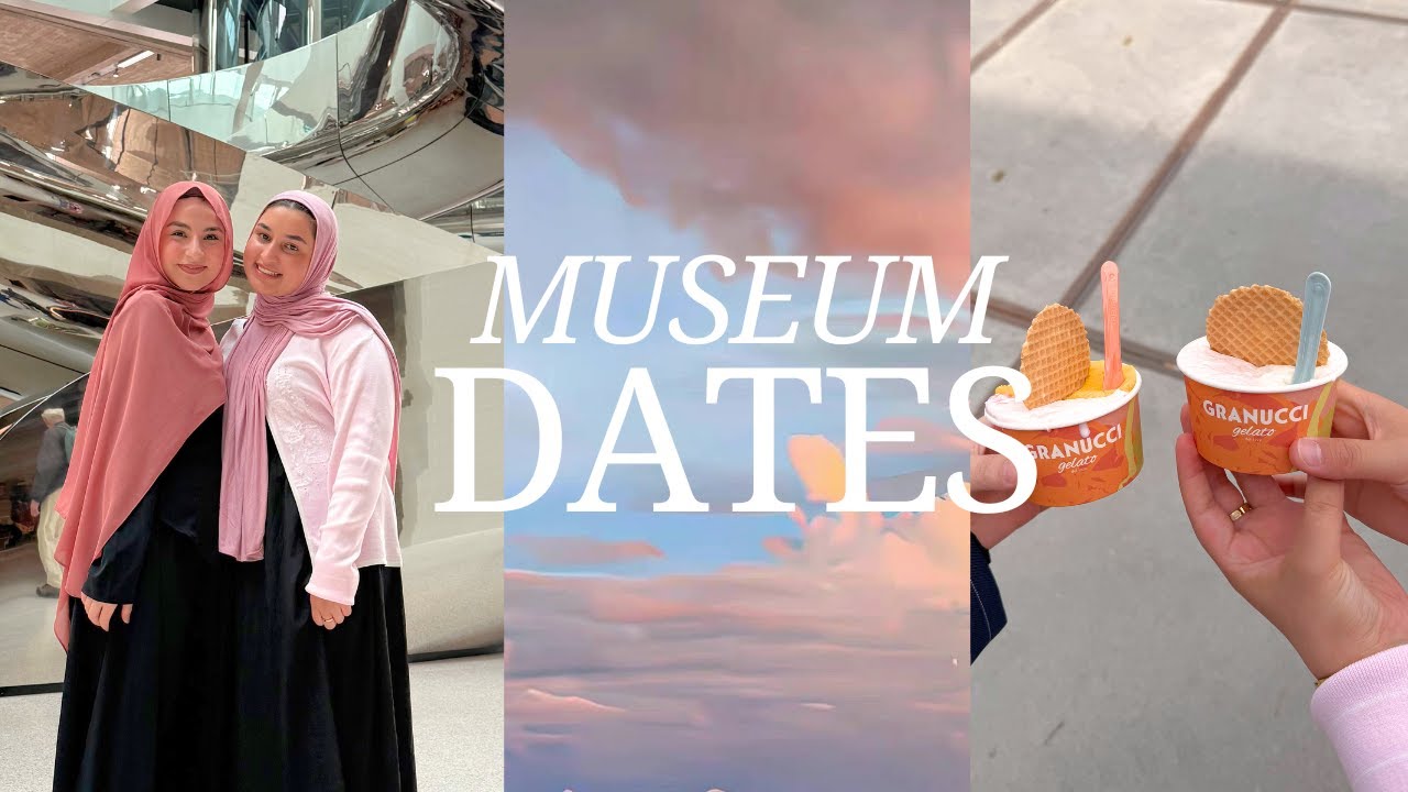 museum dates and trying korean food🇰🇷✨
