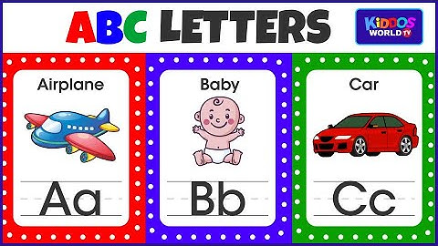 Learning the Letters of the English Alphabet by Showing Illustrations and Videos